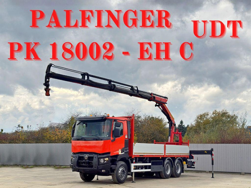 Renault C430 * PALFINGER PK 18002 - EHC + FUNK/ 6x4 - Planbil, Kranbil: bilde 3 Renault C430 * PALFINGER PK 18002 - EHC + FUNK/ 6x4 - Planbil, Kranbil: bilde 3