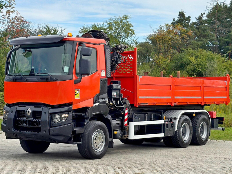 Renault K 380 * HIAB 144 BS - 3 HIDUO + FUNK * 6x4 * TOP - Tippbil, Kranbil: bilde 3 Renault K 380 * HIAB 144 BS - 3 HIDUO + FUNK * 6x4 * TOP - Tippbil, Kranbil: bilde 3
