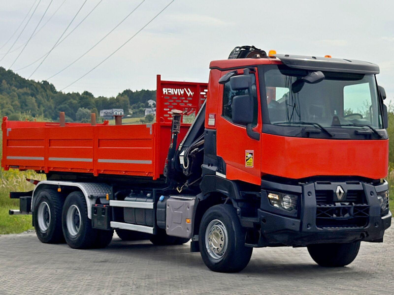 Renault K 380 * HIAB 144 BS - 3 HIDUO + FUNK * 6x4 * TOP - Tippbil, Kranbil: bilde 4 Renault K 380 * HIAB 144 BS - 3 HIDUO + FUNK * 6x4 * TOP - Tippbil, Kranbil: bilde 4