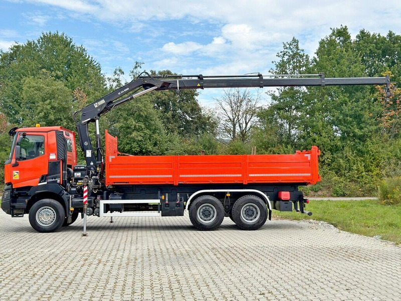 Renault K 380 * HIAB 144 BS - 3 HIDUO + FUNK * 6x4 * TOP - Tippbil, Kranbil: bilde 5 Renault K 380 * HIAB 144 BS - 3 HIDUO + FUNK * 6x4 * TOP - Tippbil, Kranbil: bilde 5