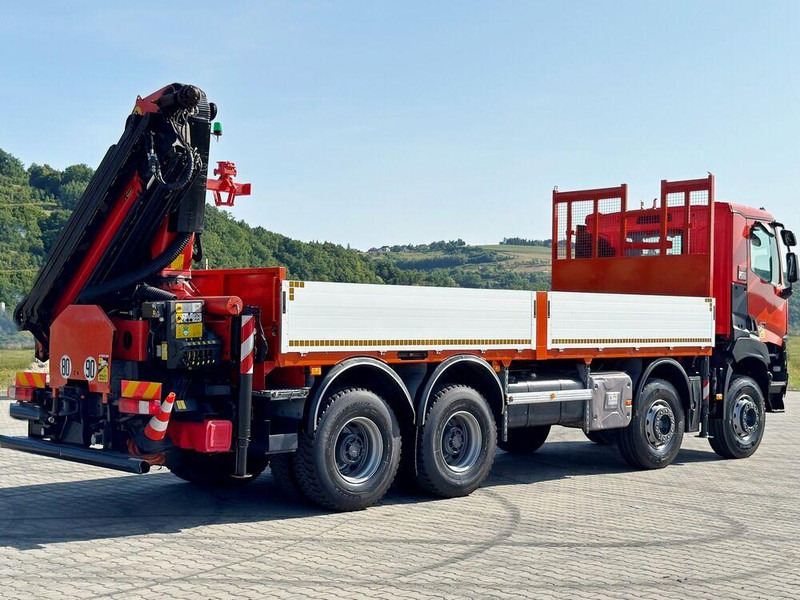 Planbil, Kranbil Renault K 430 * PK 22002 - EH C+ FUNK * 8x4: bilde 7