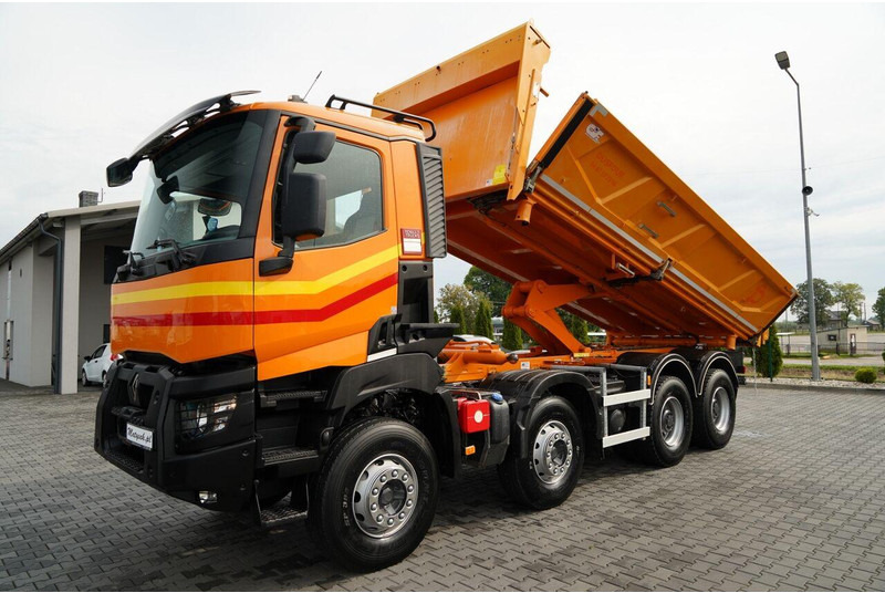Renault K 480 / 8x4 / WYWROTKA DWUSTRONNA / HYDROBURTA / KLAPODRZWI / S - Tippbil: bilde 2 Renault K 480 / 8x4 / WYWROTKA DWUSTRONNA / HYDROBURTA / KLAPODRZWI / S - Tippbil: bilde 2
