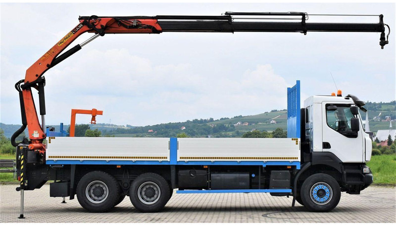 Renault KERAX 370 - Planbil, Kranbil: bilde 5 Renault KERAX 370 - Planbil, Kranbil: bilde 5