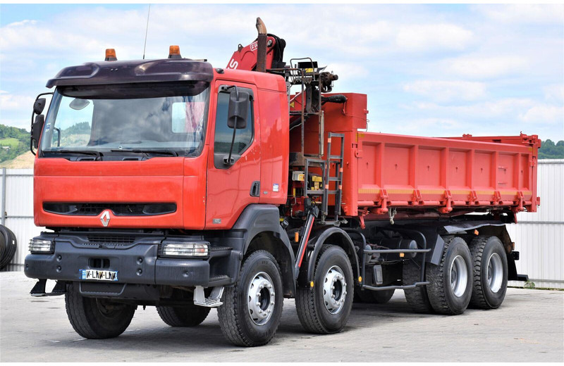 Renault KERAX 420 DCI Kipper 6,30m+FASSI F95AXS.21+FUNK - Tippbil, Kranbil: bilde 5 Renault KERAX 420 DCI Kipper 6,30m+FASSI F95AXS.21+FUNK - Tippbil, Kranbil: bilde 5
