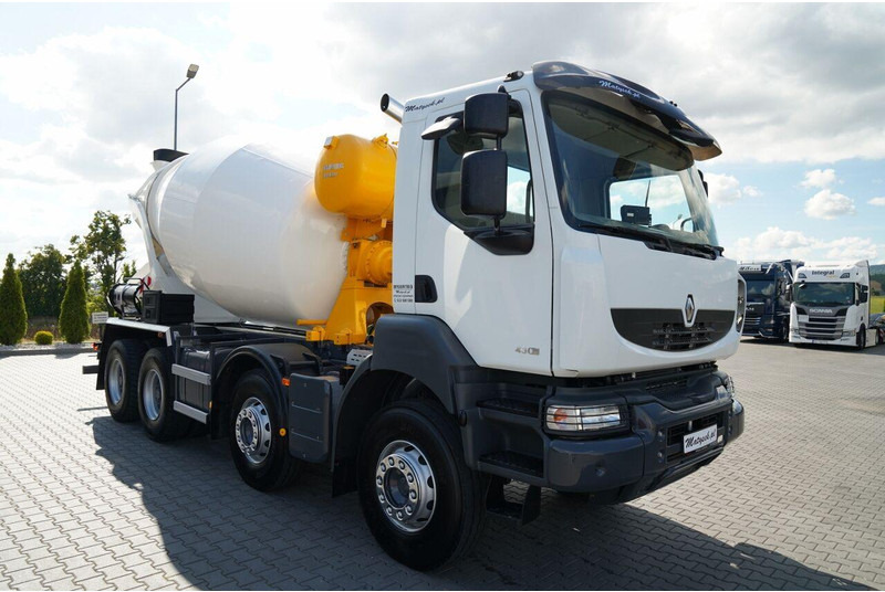 Renault KERAX 430 DXI / EURO 5 / 8X4 / BETONOMIESZARKA / 9 m3 / SCHWING - Betongbil: bilde 2 Renault KERAX 430 DXI / EURO 5 / 8X4 / BETONOMIESZARKA / 9 m3 / SCHWING - Betongbil: bilde 2