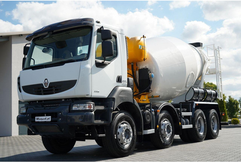 Renault KERAX 430 DXI / EURO 5 / 8X4 / BETONOMIESZARKA / 9 m3 / SCHWING - Betongbil: bilde 4 Renault KERAX 430 DXI / EURO 5 / 8X4 / BETONOMIESZARKA / 9 m3 / SCHWING - Betongbil: bilde 4