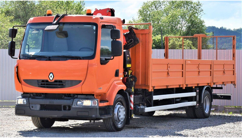 Renault MIDLUM 220 DXI - Planbil, Kranbil: bilde 4 Renault MIDLUM 220 DXI - Planbil, Kranbil: bilde 4