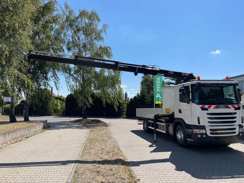 Scania G 380 Pritsche Kran Hiab 122B - Planbil, Kranbil: bilde 4 Scania G 380 Pritsche Kran Hiab 122B - Planbil, Kranbil: bilde 4