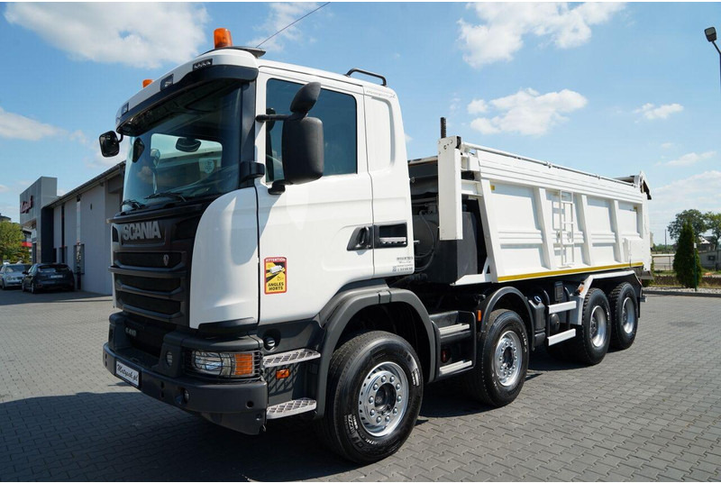 Scania G 410 / 8X4 / ZABUDOWA SAMOWYŁADOWCZA DO ASFALTU / 2X HYDROKLAPA - Asfaltutlegger: bilde 2 Scania G 410 / 8X4 / ZABUDOWA SAMOWYŁADOWCZA DO ASFALTU / 2X HYDROKLAPA - Asfaltutlegger: bilde 2