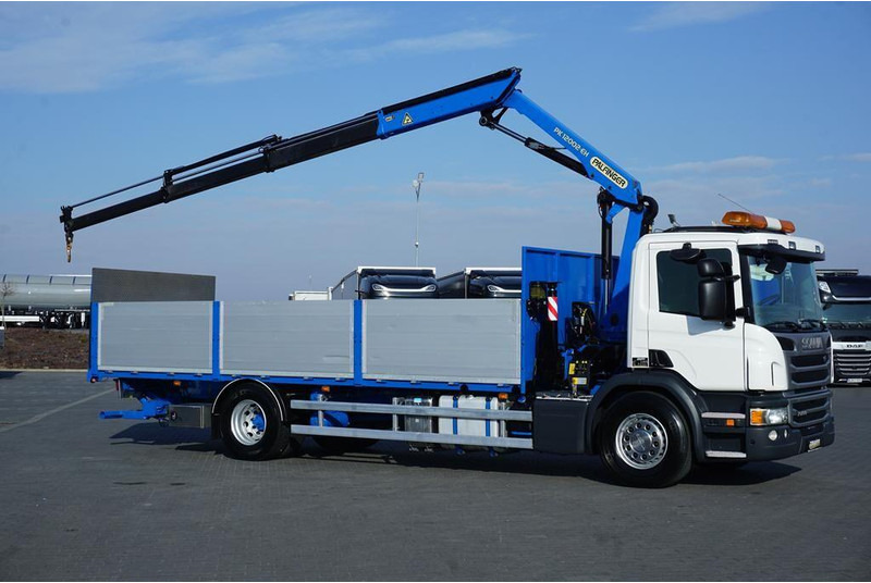 Scania P 250 / ACC / SKRZYNIOWY + HDS + WINDA / PALFINGER PK 12 002 - E - Planbil, Kranbil: bilde 4 Scania P 250 / ACC / SKRZYNIOWY + HDS + WINDA / PALFINGER PK 12 002 - E - Planbil, Kranbil: bilde 4