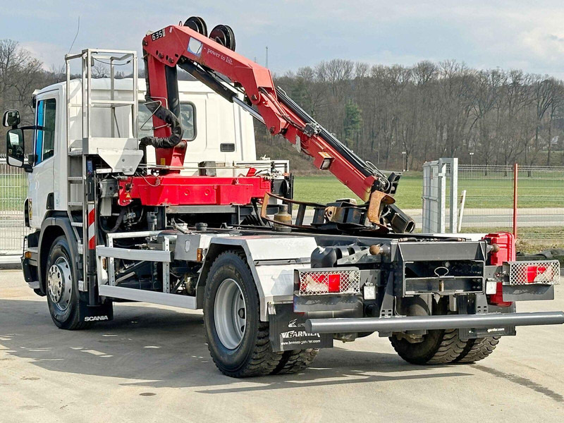 Scania P 250 * HMF 635 K2 + FUNK * TOPZUSTAND - Tippbil, Kranbil: bilde 4 Scania P 250 * HMF 635 K2 + FUNK * TOPZUSTAND - Tippbil, Kranbil: bilde 4