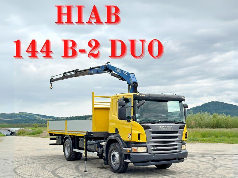 Scania P 270 * FASSI F110A.23 + FUNK * TOPZUSTAND - Planbil, Kranbil: bilde 1 Scania P 270 * FASSI F110A.23 + FUNK * TOPZUSTAND - Planbil, Kranbil: bilde 1