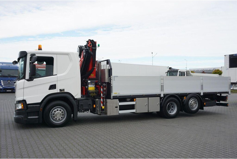 Scania P 410 / 6 X 2 / SKRZYNIOWY + HDS / PALFINGER PK 24 001 / OŚ SKRĘ - Planbil, Kranbil: bilde 3 Scania P 410 / 6 X 2 / SKRZYNIOWY + HDS / PALFINGER PK 24 001 / OŚ SKRĘ - Planbil, Kranbil: bilde 3