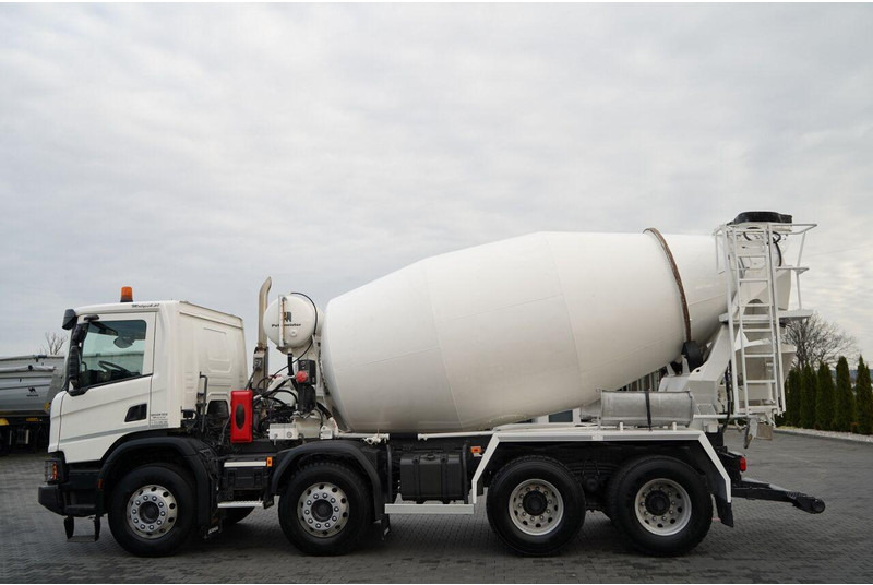 Scania P 410 / 8x4 / BETONOMIESZARKA / GRUSZKA / PUTZMEISTER / 9m3 / AU - Betongbil: bilde 2 Scania P 410 / 8x4 / BETONOMIESZARKA / GRUSZKA / PUTZMEISTER / 9m3 / AU - Betongbil: bilde 2