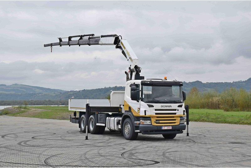 Scania P 420 - Planbil, Kranbil: bilde 2 Scania P 420 - Planbil, Kranbil: bilde 2