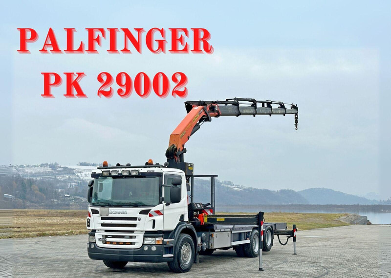 Scania P 420* PLATFORM 6,80m * PK 29002+FUNK * TOP - Planbil, Kranbil: bilde 1 Scania P 420* PLATFORM 6,80m * PK 29002+FUNK * TOP - Planbil, Kranbil: bilde 1