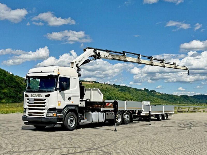 Scania R440 * HIAB 422 E-6 HIPRO + FUNK + Anhänger!*TOP - Planbil, Kranbil: bilde 2 Scania R440 * HIAB 422 E-6 HIPRO + FUNK + Anhänger!*TOP - Planbil, Kranbil: bilde 2