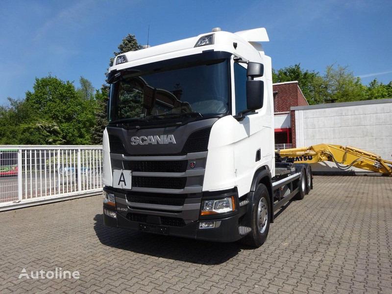 Scania R450 Hook lift truck 6x2 - Krokbil: bilde 3 Scania R450 Hook lift truck 6x2 - Krokbil: bilde 3