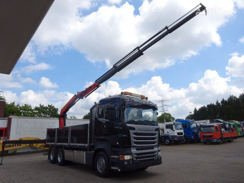 Scania R620 Flatbed + crane PK 22002 EH 6x2 - Planbil, Kranbil: bilde 5 Scania R620 Flatbed + crane PK 22002 EH 6x2 - Planbil, Kranbil: bilde 5