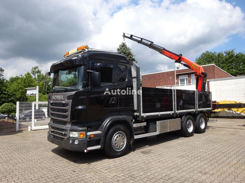 Scania R620 Flatbed + crane PK 22002 EH 6x2 - Planbil, Kranbil: bilde 2 Scania R620 Flatbed + crane PK 22002 EH 6x2 - Planbil, Kranbil: bilde 2