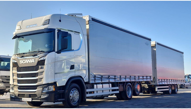 Scania S 450 / ZESTAW TANDEM / 120 M3 / I-PARK COOL / PO KONTRAKCIE S - Kapellbil: bilde 1 Scania S 450 / ZESTAW TANDEM / 120 M3 / I-PARK COOL / PO KONTRAKCIE S - Kapellbil: bilde 1
