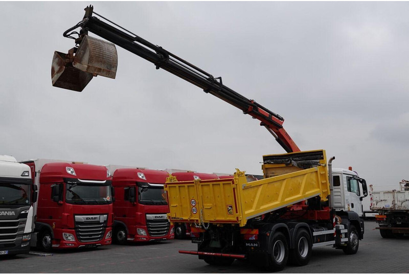 Scania TGS 33.360 / 6x4 / WYWROTKA + HDS PALFINGER PK 15 500 wysów 10m - Tippbil, Kranbil: bilde 4 Scania TGS 33.360 / 6x4 / WYWROTKA + HDS PALFINGER PK 15 500 wysów 10m - Tippbil, Kranbil: bilde 4