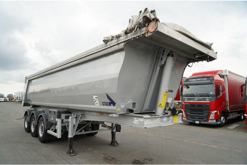 Stas WYWROTKA / 26m3 / ALUMINIOWA / OŚ PONOSZONA / SKRĘTNA  / OSIE SA - Tippsemi: bilde 2 Stas WYWROTKA / 26m3 / ALUMINIOWA / OŚ PONOSZONA / SKRĘTNA  / OSIE SA - Tippsemi: bilde 2