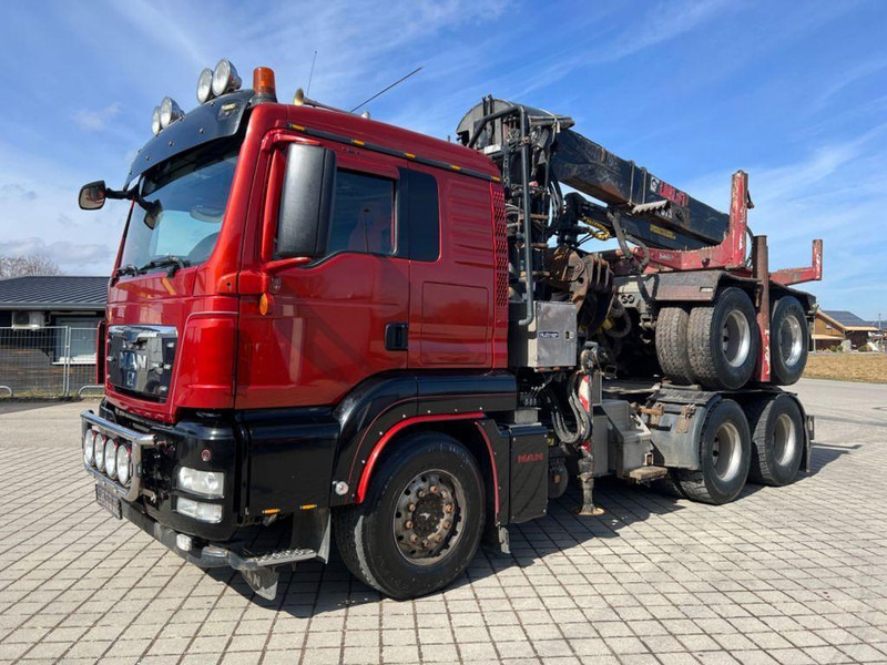 MAN TGS 26.540 6x4 Darus nyergesvontató + rönkszállító pótkocsi Logl - Trekkvogn: bilde 3 MAN TGS 26.540 6x4 Darus nyergesvontató + rönkszállító pótkocsi Logl - Trekkvogn: bilde 3