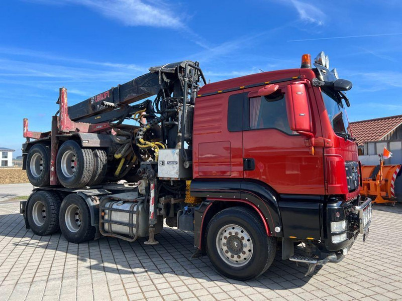 MAN TGS 26.540 6x4 Darus nyergesvontató + rönkszállító pótkocsi Logl - Trekkvogn: bilde 4 MAN TGS 26.540 6x4 Darus nyergesvontató + rönkszállító pótkocsi Logl - Trekkvogn: bilde 4