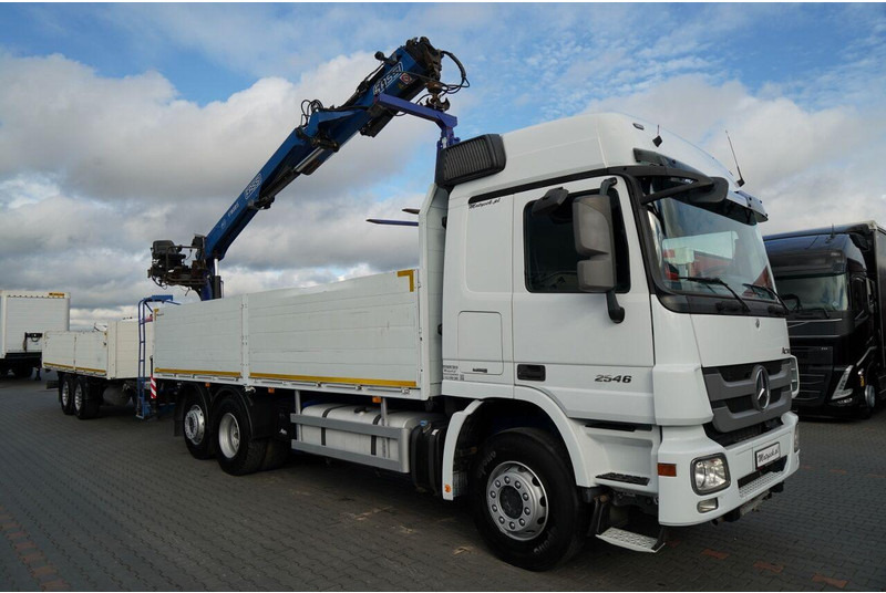 Mercedes-Benz / ACTROS 2548 / 6x2 /  ZESTAW BURTOWY - 6,5 M / OŚ PODNOSZONA / - Trekkvogn: bilde 2 Mercedes-Benz / ACTROS 2548 / 6x2 /  ZESTAW BURTOWY - 6,5 M / OŚ PODNOSZONA / - Trekkvogn: bilde 2