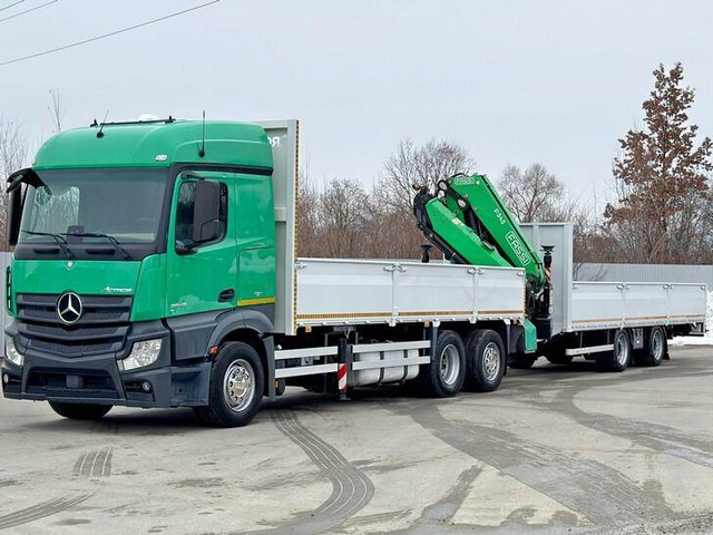 Mercedes-Benz ACTROS 2645 * FASSI F345.24 XE + FUNK + Anhänger - Trekkvogn: bilde 4 Mercedes-Benz ACTROS 2645 * FASSI F345.24 XE + FUNK + Anhänger - Trekkvogn: bilde 4