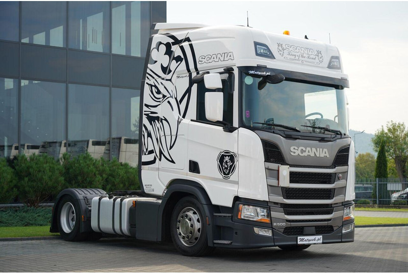 Scania R 500 / MEGA / RETARDER / I-PARK COOL / LOW DECK 2021 ROK / PO - Trekkvogn: bilde 1 Scania R 500 / MEGA / RETARDER / I-PARK COOL / LOW DECK 2021 ROK / PO - Trekkvogn: bilde 1