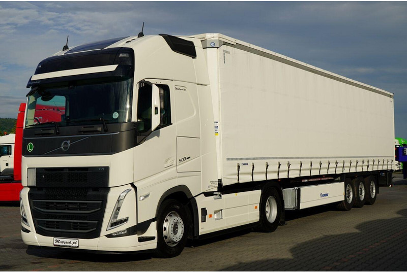 Volvo FH 500 / XXL / 2024 / I-PARK COOL / SKÓRY / I-SHIFT + KRONE FIRA - Trekkvogn: bilde 1 Volvo FH 500 / XXL / 2024 / I-PARK COOL / SKÓRY / I-SHIFT + KRONE FIRA - Trekkvogn: bilde 1