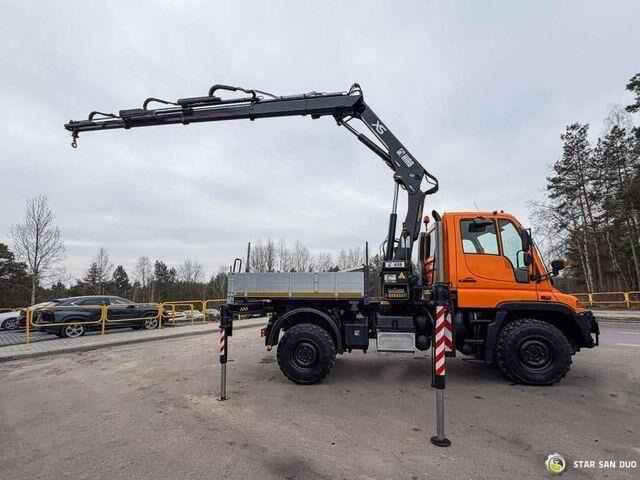 Unimog Mercedes-Benz UNIMOG U300 4x4 HIAB 122 D-3 CRANE - Tohjulstraktor: bilde 4 Unimog Mercedes-Benz UNIMOG U300 4x4 HIAB 122 D-3 CRANE - Tohjulstraktor: bilde 4