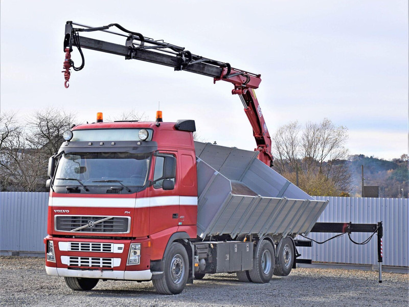 Volvo FH 480 Kipper 6,20m + HMF 1823 K3 + FUNK - Tippbil, Kranbil: bilde 2 Volvo FH 480 Kipper 6,20m + HMF 1823 K3 + FUNK - Tippbil, Kranbil: bilde 2