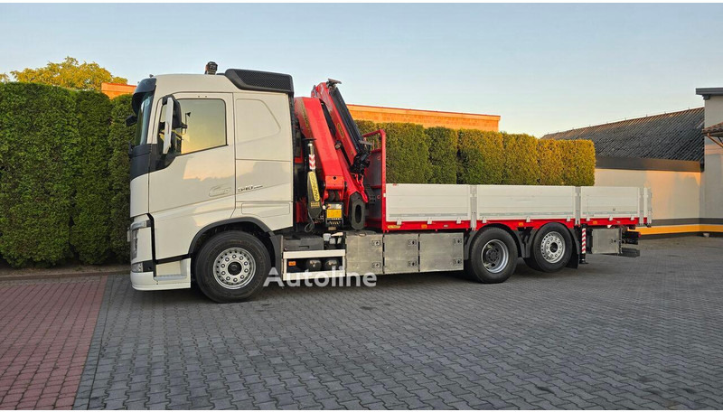 Volvo FH 540 - Flatbed+crane 6x2 - Planbil, Kranbil: bilde 3 Volvo FH 540 - Flatbed+crane 6x2 - Planbil, Kranbil: bilde 3