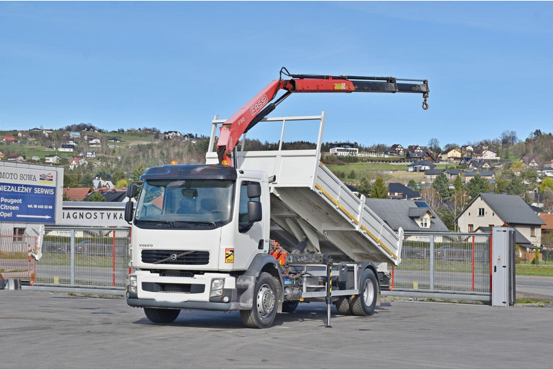Volvo FL 290 KIPPER 4,90m * FASSI F95A.22 + FUNK * TOP - Tippbil, Kranbil: bilde 2 Volvo FL 290 KIPPER 4,90m * FASSI F95A.22 + FUNK * TOP - Tippbil, Kranbil: bilde 2