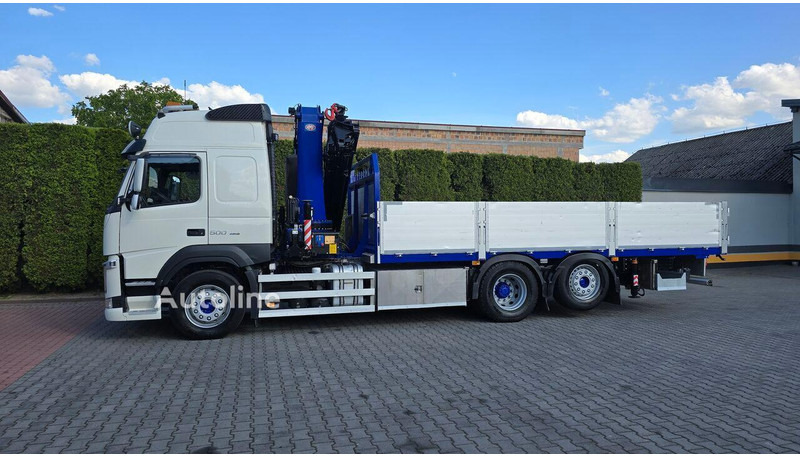 Volvo FM 500 - Flatbed+crane 6x2 - Planbil, Kranbil: bilde 3 Volvo FM 500 - Flatbed+crane 6x2 - Planbil, Kranbil: bilde 3