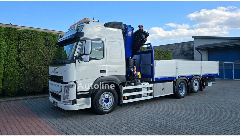 Volvo FM 500 - Flatbed+crane 6x2 - Planbil, Kranbil: bilde 2 Volvo FM 500 - Flatbed+crane 6x2 - Planbil, Kranbil: bilde 2