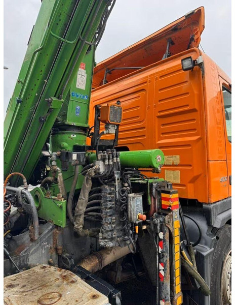 Volvo FM - trailer equipped with a container system + crane - Planbil, Kranbil: bilde 4 Volvo FM - trailer equipped with a container system + crane - Planbil, Kranbil: bilde 4