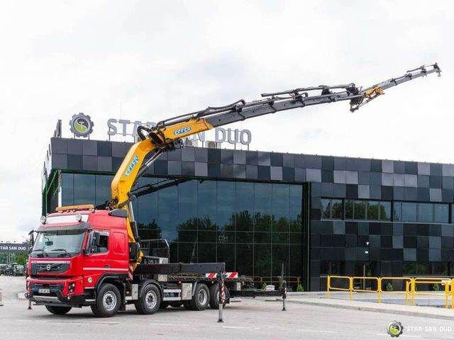 Volvo FMX 500 8x2 Effer 585 Fly Jib Winch Crane Kran - Planbil, Kranbil: bilde 1 Volvo FMX 500 8x2 Effer 585 Fly Jib Winch Crane Kran - Planbil, Kranbil: bilde 1