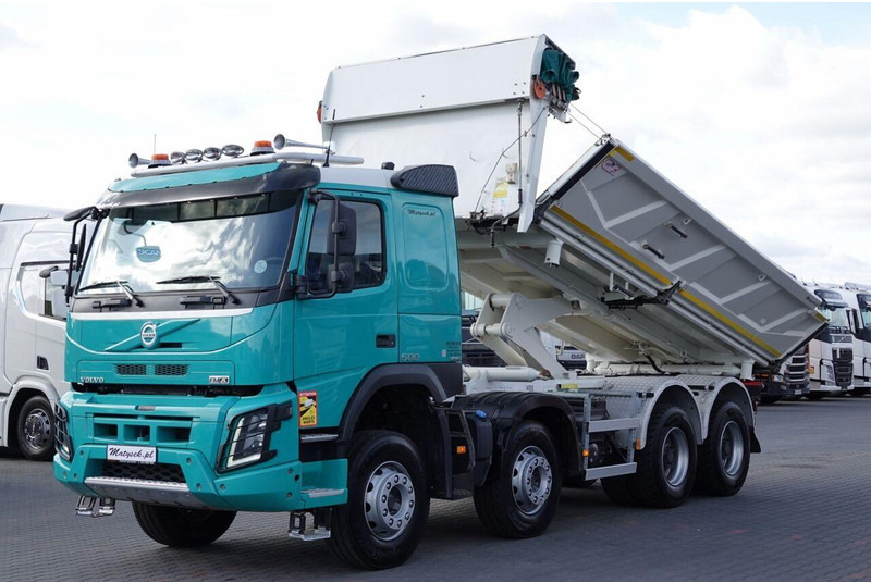 Volvo FMX 500 / 8x4 / HYDROBURTA / BORDMATIC / 2016 ROK / EURO 6 / PO - Tippbil: bilde 1 Volvo FMX 500 / 8x4 / HYDROBURTA / BORDMATIC / 2016 ROK / EURO 6 / PO - Tippbil: bilde 1