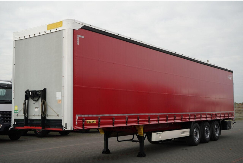 Wielton FIRANKA STANDARD / MULDA DO STALI - 9 M / OŚ PODNOSZONA / SAF - Gardintrailer: bilde 1 Wielton FIRANKA STANDARD / MULDA DO STALI - 9 M / OŚ PODNOSZONA / SAF - Gardintrailer: bilde 1