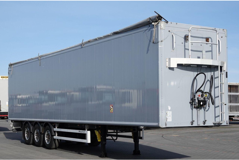 Kraker WALKING FLOOR / RUCHOMA PODŁOGA / 92 M3 / OŚ PODNOSZONA / WAGA 7 - Med walking floor semitrailer: bilde 1 Kraker WALKING FLOOR / RUCHOMA PODŁOGA / 92 M3 / OŚ PODNOSZONA / WAGA 7 - Med walking floor semitrailer: bilde 1