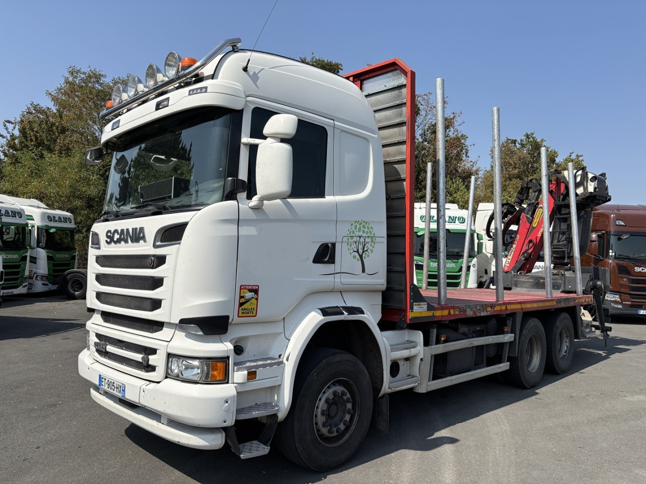 SCANIA R 580 CB6x4HHZ - Chassis lastebil: bilde 1 SCANIA R 580 CB6x4HHZ - Chassis lastebil: bilde 1