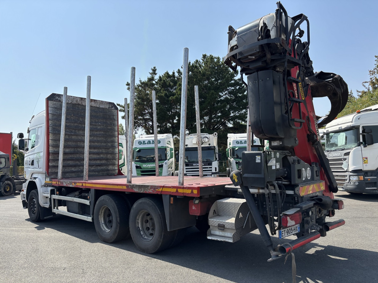 SCANIA R 580 CB6x4HHZ - Chassis lastebil: bilde 4 SCANIA R 580 CB6x4HHZ - Chassis lastebil: bilde 4