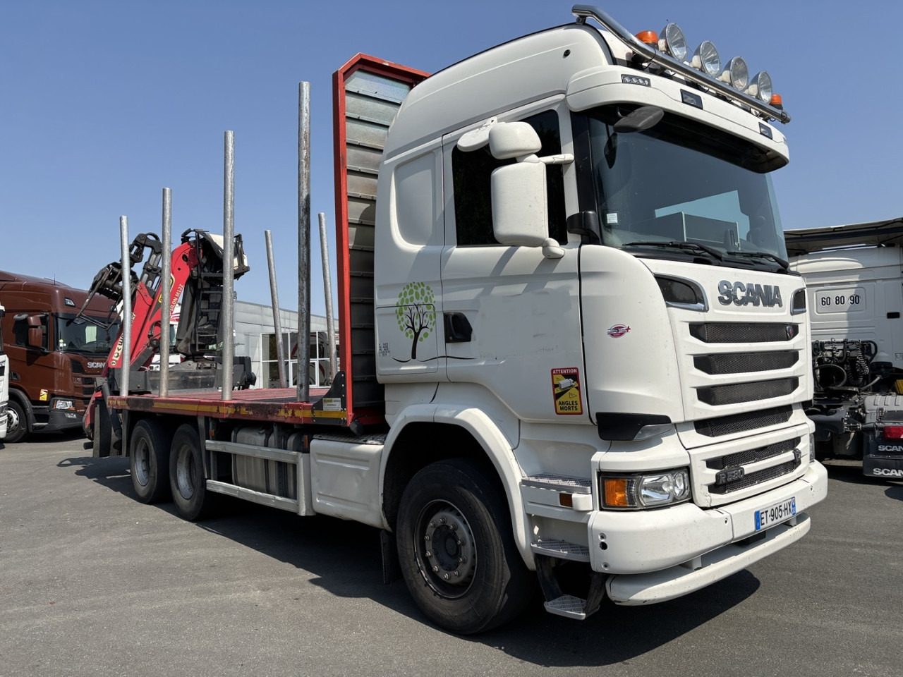 SCANIA R 580 CB6x4HHZ - Chassis lastebil: bilde 2 SCANIA R 580 CB6x4HHZ - Chassis lastebil: bilde 2