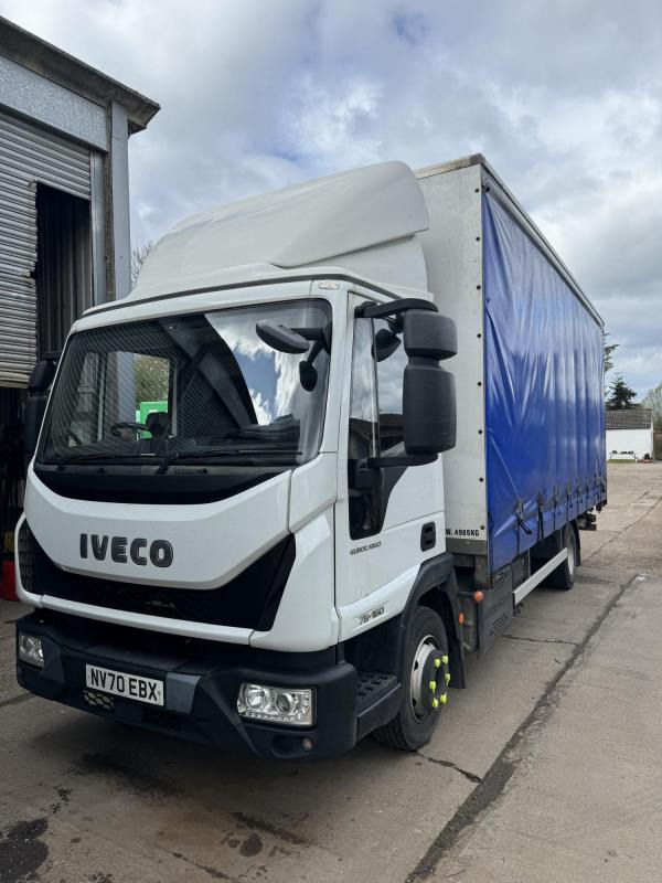 IVECO 75.160 Eurocargo 7.5 Ton Curtainside - Kapellbil: bilde 1 IVECO 75.160 Eurocargo 7.5 Ton Curtainside - Kapellbil: bilde 1
