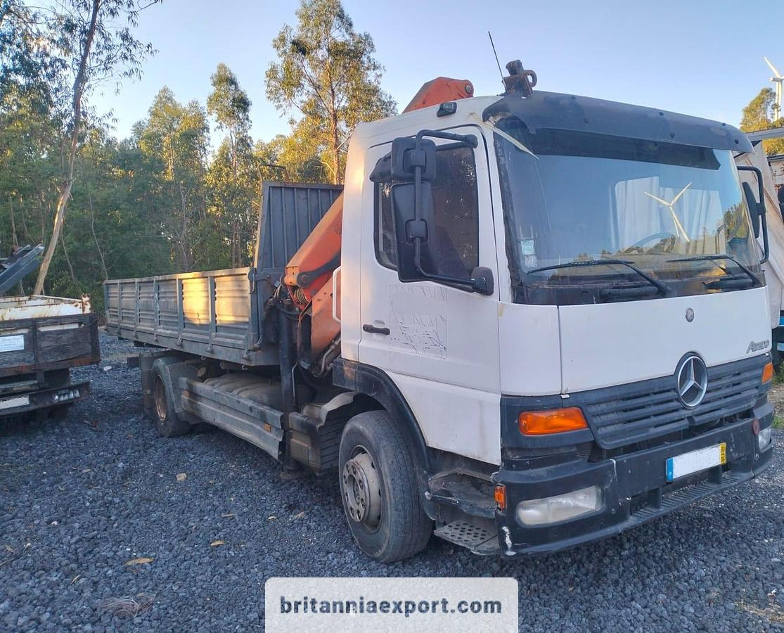 MERCEDES-BENZ Atego 1528 | 15 Ton | with Palfinger PK7501 5.7 Ton Crane - Tippbil: bilde 1 MERCEDES-BENZ Atego 1528 | 15 Ton | with Palfinger PK7501 5.7 Ton Crane - Tippbil: bilde 1
