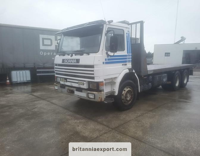 SCANIA P93H 280 6x2 10 Tyres Flatbed Truck – 26 Ton | On springs - Planbil: bilde 3 SCANIA P93H 280 6x2 10 Tyres Flatbed Truck – 26 Ton | On springs - Planbil: bilde 3